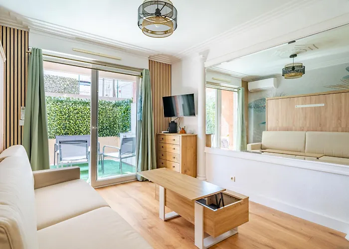 Apartment Jardin Parking Et Clim *