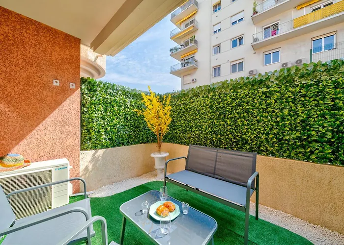 Jardin Parking Et Clim شقة نيس